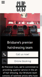 Mobile Screenshot of precisioncuts.com.au